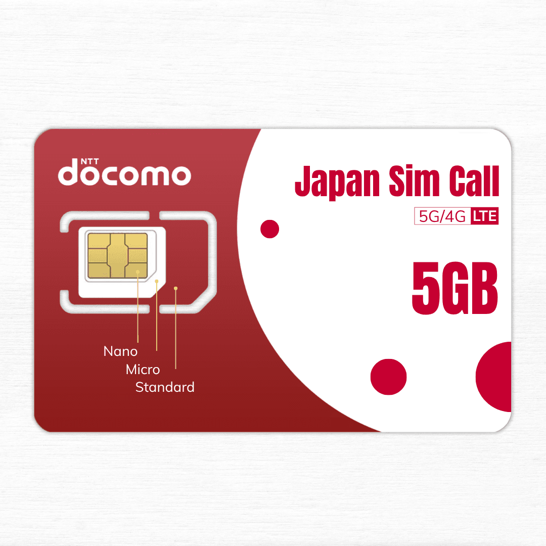 SIM DOCOMO 5GB + VOICE | FREE CALLS 24/24