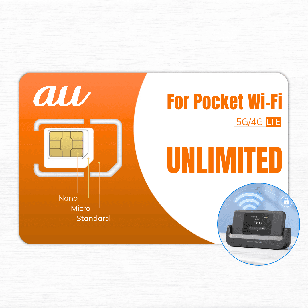 Speed WiFi DOCK 5G 01専用 auデータSIM